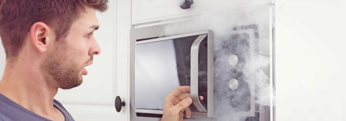 Removing Microwave Smoke Damage in House Springfield Missouri