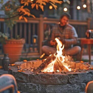 Prevent Fall Fire Pit Damage From Smoke and Fire in Springfield Missouri